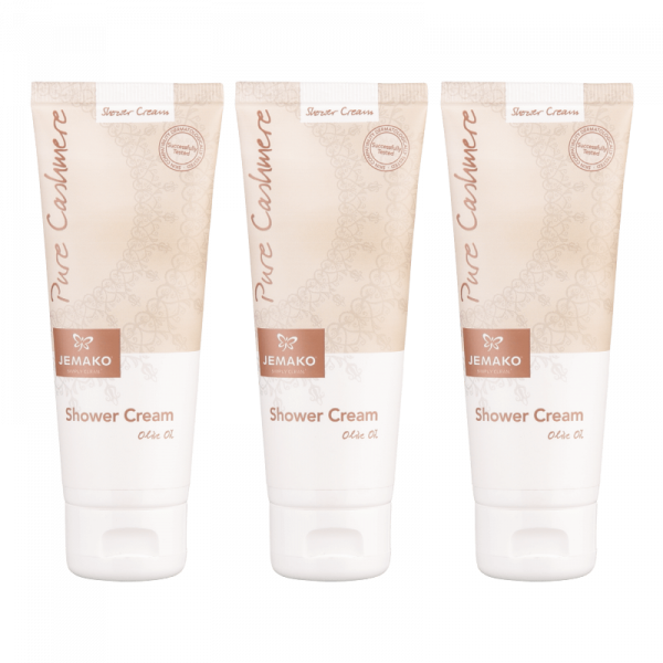 Shower Cream Pure Cashmere, 75 ml, 3er-Pack