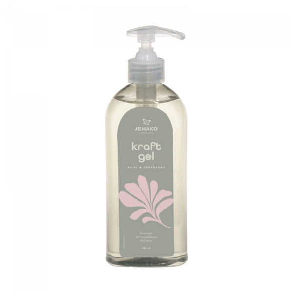 JEMAKO® Kraft-Gel Aloe & Greenleaf, 400 ml, inkl. Spenderpumpe