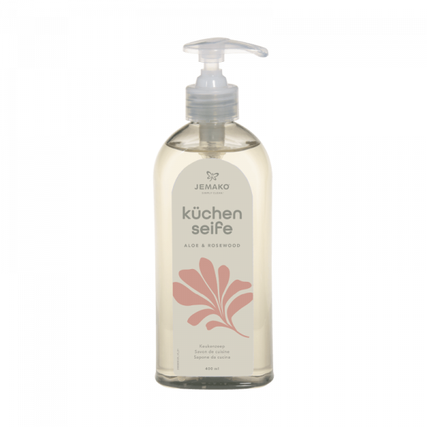 JEMAKO® Küchenseife Aloe & Rosewood, 400 ml, inkl. Spenderpumpe